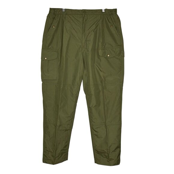 Hodgman Outerwear Hunting Pants XXL Cargo Waterproof Fishing Oak Moss Green EUC - Picture 1 of 10
